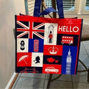 London British Icon Print Tote Bag NWT